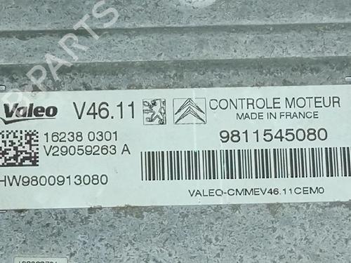 Engine control unit (ECU) CITROËN C4 CACTUS 1.2 VTi 82 | BP39411259M57 - Image 2