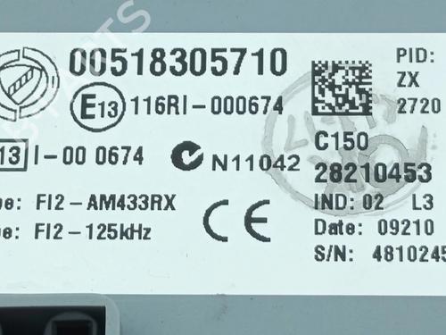 Electronic module FIAT 500 (312_) 1.3 D Multijet (312AXE1A) | BP39616595M83 - Image 2