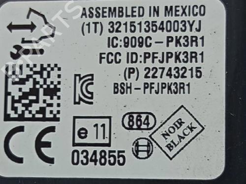Ignition barrel CHEVROLET CAPTIVA (C100, C140) 2.2 D 4WD | BP40019240M48 - Image 2
