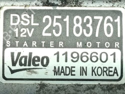 Starter CHEVROLET CAPTIVA (C100, C140) 2.2 D 4WD | BP40183234M8 - Image 2