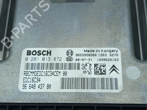 Engine control unit (ECU) CITROËN C5 III Break (RW_) 1.6 HDi 110 (RW9HZC) | BP40234851M57 - Image 3