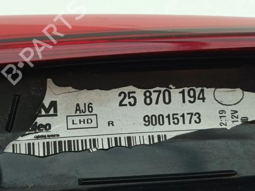 Right tailgate light OPEL ASTRA J (P10) 1.7 CDTI (68) | BP40509830C80 - Image 2