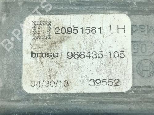 Front left window mechanism OPEL ASTRA J (P10) 1.7 CDTI (68) | BP40515807C22 - Image 5