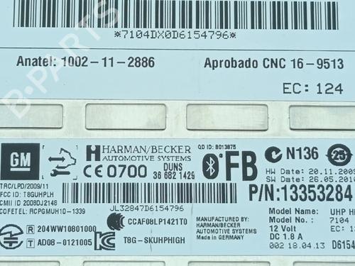 Electronic module OPEL ASTRA J (P10) 1.7 CDTI (68) | BP40515808M83 - Image 2