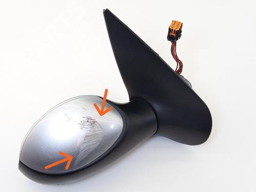 Right mirror PEUGEOT 206+ (2L_, 2M_) 1.1 | BP28021243C27