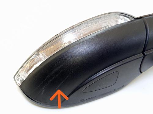 Right mirror VW GOLF VI (5K1) 1.6 TDI | BP28075438C27 