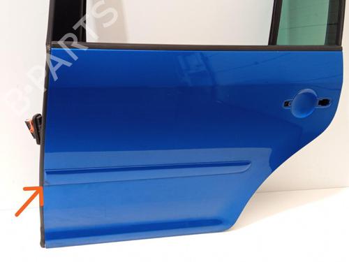 Left rear door VW TOURAN (1T1, 1T2) 2.0 TDI | BP29312423C4 