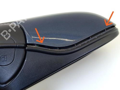 Left mirror SAAB 9-3 (YS3F, E79, D79, D75) 2.2 TiD | BP30411245C26 