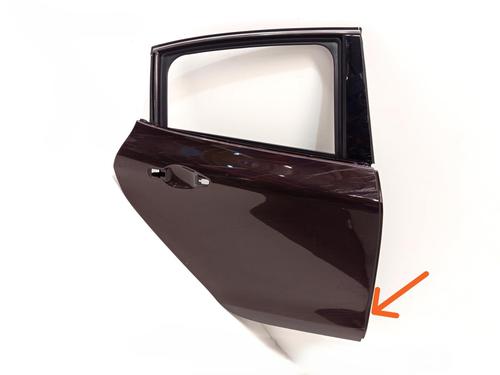 Used Right rear door PEUGEOT 208 I (CA_, CC_) 1.6 HDi (92 hp) 29508745