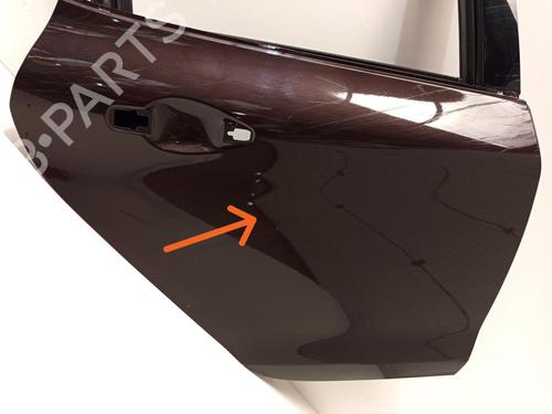 Right rear door PEUGEOT 208 I (CA_, CC_) 1.6 HDi | BP29508745C5