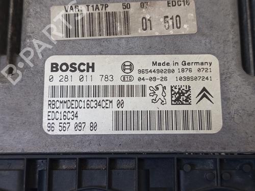 Engine control unit (ECU) PEUGEOT 206 Hatchback (2A/C) 1.4 HDi eco 70 | BP31290693M57 