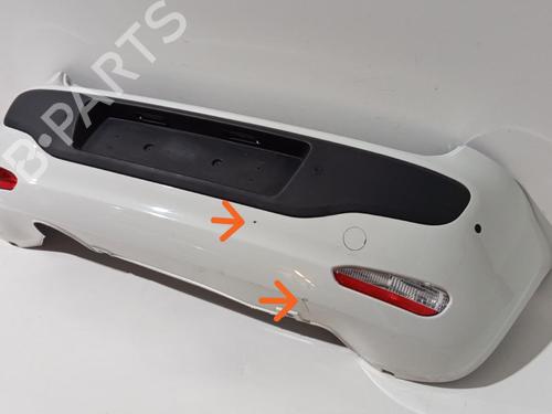 Rear bumper FIAT PUNTO EVO Hatchback Van (199_) 1.3 D Multijet (199.AXT1A, 199.AXC1A) | BP31040181C8 