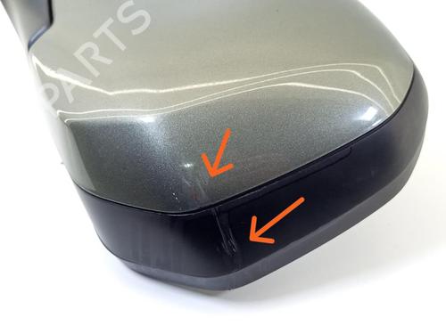 Left mirror PEUGEOT PARTNER Tepee 1.6 HDi | BP31931846C26