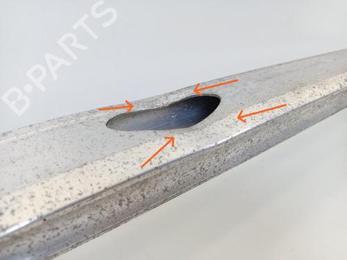 Rear bumper reinforcement PEUGEOT EXPERT Van (V_) 1.5 BlueHDi 120 | BP32092434C73 