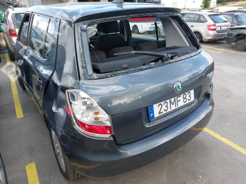 Right sun visor SKODA FABIA II (542) 1.2 TSI | BP21032179I2  - Image 7