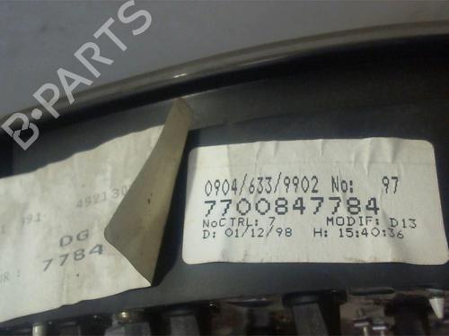 Instrument cluster RENAULT MEGANE Scenic (JA0/1_) 1.9 D (JA0J) | BP25389663C47 