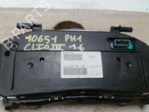 Instrument cluster RENAULT CLIO III (BR0/1, CR0/1) 1.6 16V (BR05, BR0B, BR0Y, BR15, BR1J, BR1M, BR1Y, CR0B,... | BP28007875C47