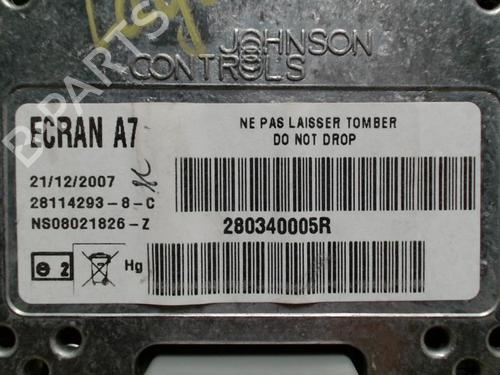 Display monitor RENAULT LAGUNA III (BT0/1) 2.0 dCi (BT01, BT08, BT09, BT0E, BT0K, BT12, BT1C, BT1D,... | BP31230815C48