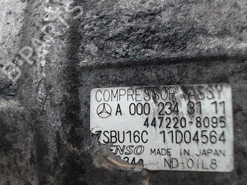 AC compressor MERCEDES-BENZ VITO Van (W638) 112 CDI 2.2 (638.094) | BP25386861M34