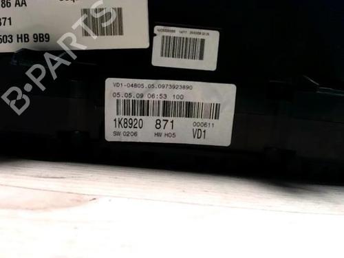 Instrument cluster VW SCIROCCO III (137, 138) 1.4 TSI | BP25427711C47