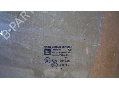 Used Front left door window OPEL VECTRA C Estate (Z02) 1.9 CDTI (F35) (150 hp) 25410197