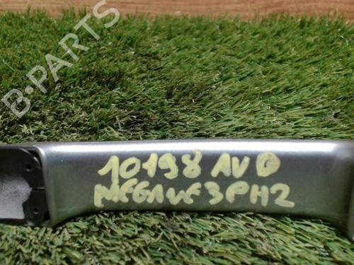 Front right exterior door handle RENAULT MEGANE III Hatchback (BZ0/1_, B3_) 1.5 dCi (BZ09, BZ0D, BZ1W, BZ29, BZ14) | BP29167632C129 