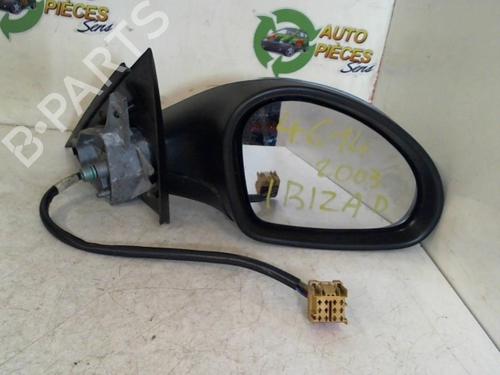 Used Right mirror SEAT IBIZA III (6L1) 1.4 16V (75 hp) 25409944