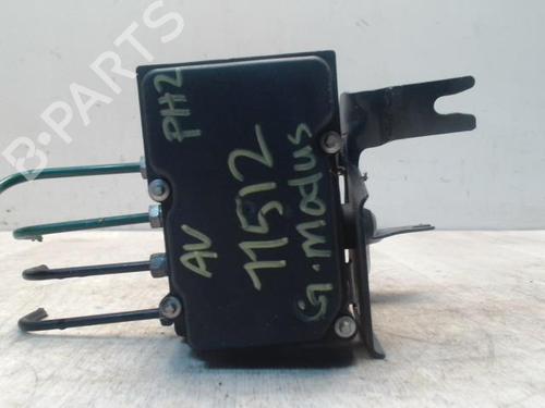 Used ABS pump RENAULT MODUS / GRAND MODUS (F/JP0_) 1.5 dCi (FP0F, JP0F) (86 hp) 27668069