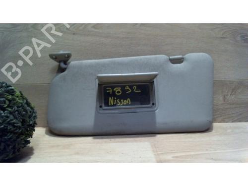 Used Left sun visor NISSAN X-TRAIL I (T30) 2.2 dCi 4x4 (136 hp) 25402399