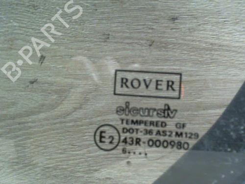 Dør rude ventre bagtil ROVER 200 II Hatchback (RF) 214 Si (103 hp) 31238546