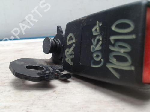 Used Seat buckle OPEL CORSA D (S07) 1.2 LPG (L08, L68) (75 hp) 25418845