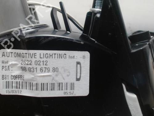 Højre baglygte bagklap CITROËN DS5 2.0 HDi 165 | BP28120401C80 