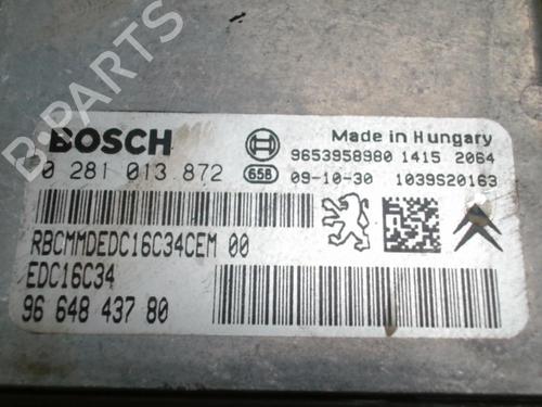 Engine control unit (ECU) CITROËN C3 II (SC_) 1.6 HDi 90 | BP31223378M57