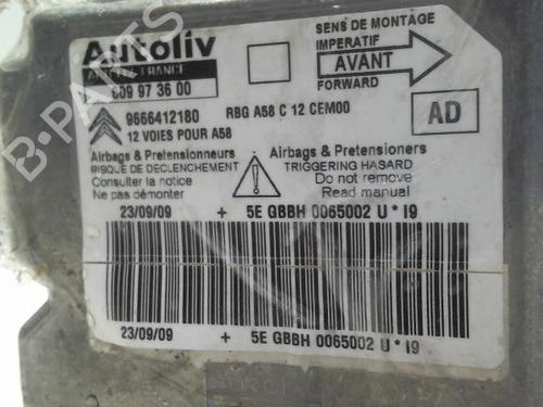 Used ECU airbags CITROËN C3 Picasso (SH_) 1.4 VTi 95 (SH8FSC, SH8FP0, SH8FP6) (95 hp) 28683203