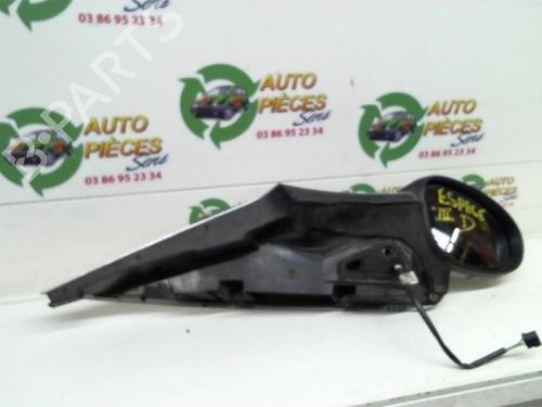 Used Right mirror RENAULT ESPACE III (JE0_) 3.0 V6 24V (JE0G, JE0R) (190 hp) 25410086