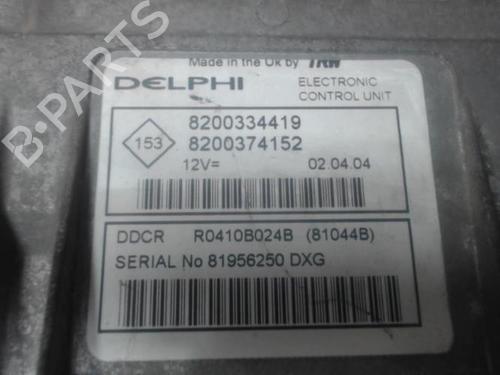 Engine control unit (ECU) RENAULT MEGANE II (BM0/1_, CM0/1_) 1.5 dCi (BM0F, BM0T, BM2B, CM0F, CM0T) | BP29401652M57 