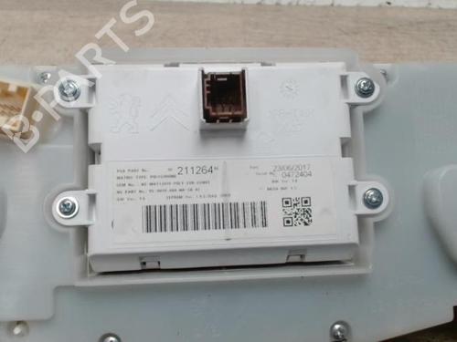 Instrument cluster PEUGEOT 208 I (CA_, CC_) 1.2 THP 110 | BP28001359C47