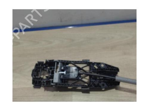 Rear left exterior door handle VW POLO V (6R1, 6C1) 1.2 TSI 16V | BP25387319C130 