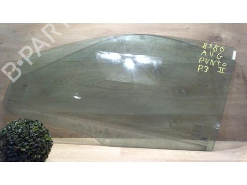 Used Front left door window FIAT PUNTO (188_) 1.2 16V 80 (188.233, .235, .253, .255, .333, .353, .639,... (80 hp) 25384126