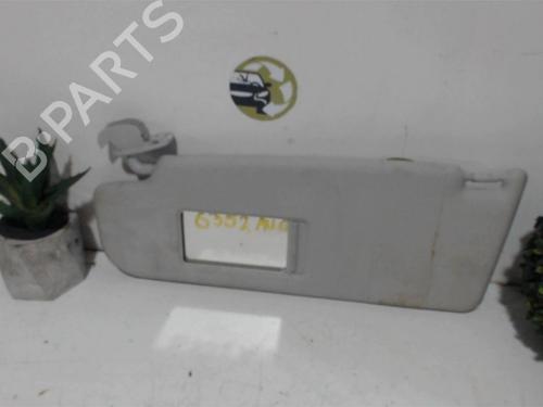 Used Left sun visor SKODA FABIA II (542) 1.6 TDI (75 hp) 25392559