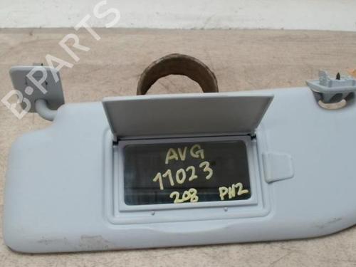 Left sun visor PEUGEOT 208 I (CA_, CC_) 1.2 THP 110 | BP28008259I1 