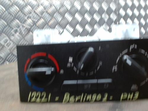 Used Climate control Climate control CITROËN BERLINGO Box Body/MPV (B9) 1.6 BlueHDi 100 (99 hp) 33906136 33906136