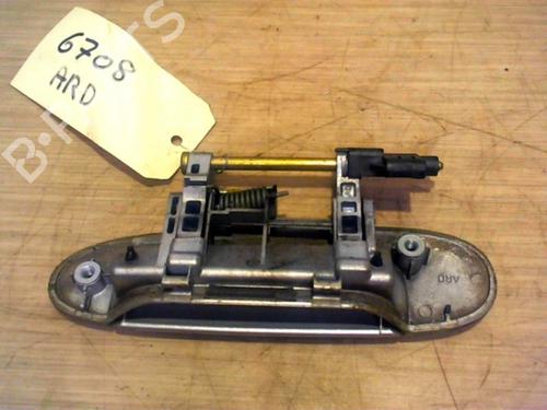 Rear right exterior door handle TOYOTA YARIS (_P1_) 1.4 D-4D (NLP10_, NLP10R) | BP25390488C130 