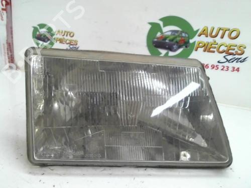 Højre forlygte PEUGEOT 309 I (10C, 10A) 1.3 (64 hp) 30666207