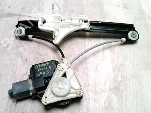 Used Rear left window mechanism VW POLO V (6R1, 6C1) 1.2 TSI 16V (90 hp) 25420187