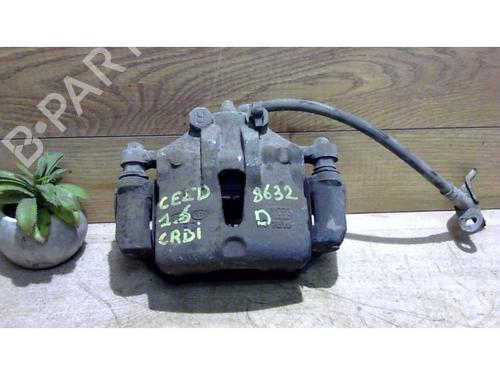 Used Right front brake caliper KIA CEE'D SW (ED) 1.6 CRDi 90 (90 hp) 25413724