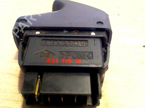 Left front window switch RENAULT CLIO II (BB_, CB_) 1.9 D (B/CB0E, BB0J) | BP25390390I27 