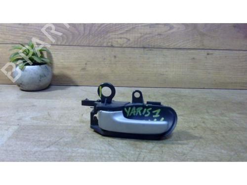 Venstre bagtil invendig håndtag TOYOTA YARIS (_P1_) 1.4 D-4D (NLP10_, NLP10R) (75 hp) 25383317
