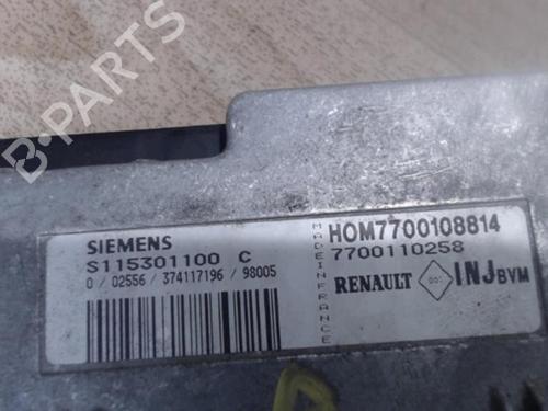 Motorstyringsenhed RENAULT CLIO II (BB_, CB_) 1.4 (B/CB0C, B/CB0S) | BP29743056M57 
