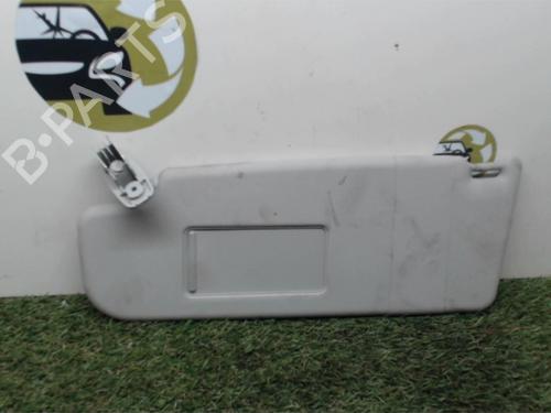 Used Left sun visor SKODA FABIA II (542) 1.6 TDI (90 hp) 25396648